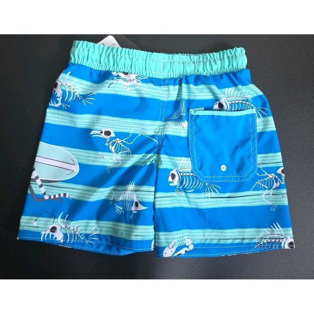 Lot of 4 Boys Swim Trunks Size 4T UPF 50+ New With Tags Beach Shorts - Picture 7 of 12